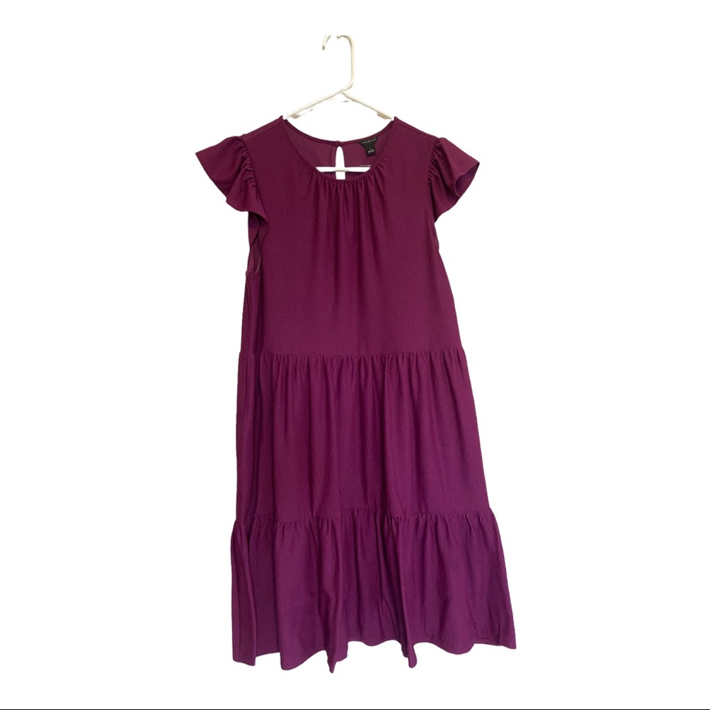 Purple dress Ann Taylor